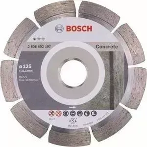 Диск алмазный BOSCH 125х22.2мм Professional for Concrete (2.608.602.197)