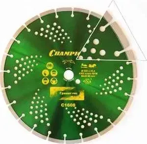 Диск алмазный CHAMPION 300х25.4мм Granitech (C1613)