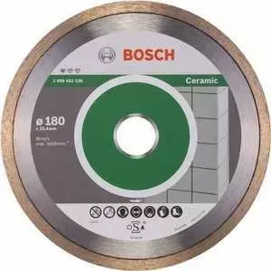 Диск алмазный BOSCH 180х25.4 мм Standard for Ceramic (2.608.602.536)