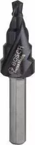 Сверло BOSCH ступенчатое 4.0-12мм 5ступеней HSS-AlTiN (2.608.588.064)