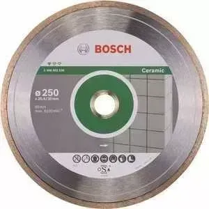 Диск алмазный BOSCH 250х30/25.4мм Standard for Ceramic (2.608.602.539)