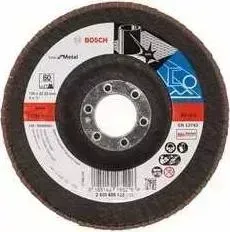 Круг лепестковый торцевой BOSCH 125х22.2мм K60 Best for Metal (2.608.606.923)