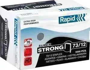 Скобы для степлера RAPID 12мм тип 73 5000шт SuperStrong (24890800)