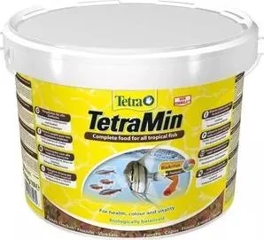 Корм Tetra Min Flakes Complete Food for All Tropical Fish хлопья для всех видов тропических рыб 10л (769939)
