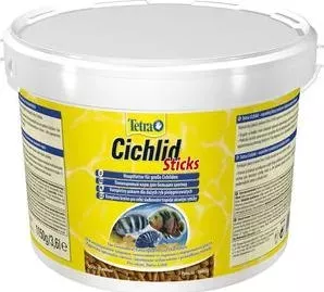 Корм Tetra Cichlid Sticks Premium Food for Large Cichlids палочки для крупных цихлид 10л (153691)