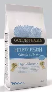 Сухой корм Golden Eagle Holistic Health Hypo-Allergenic GF Salmon Potato беззерновой гипоаллергенный с лососем и картофелем для собак 2кг (235012)