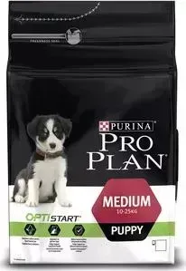 Сухой корм PRO PLAN OPTISTART Puppy Medium с курицей и рисом для щенков средних пород 3кг (12272214)