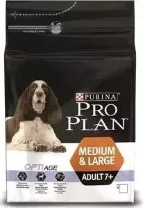 Сухой корм PRO PLAN OPTIAGE Adult 7+ Medium Large с курицей и рисом для пожилых собак средних и крупных пород 3кг (12272681)