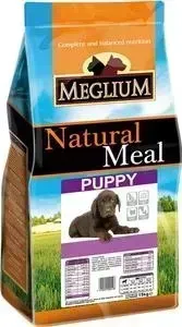 Сухой корм MEGLIUM Natural Meal Dog Puppy для щенков 15кг (MS1715)
