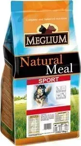 Сухой корм MEGLIUM Natural Meal Dog Adult Sport для активных собак 3кг (MS0203)