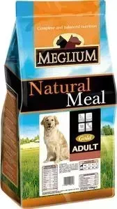 Сухой корм MEGLIUM Natural Meal Dog Adult Gold для взрослых собак 15кг (MS1315)