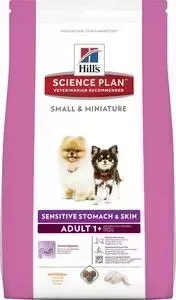 Сухой корм Hill&amp;#039;s Hill&s Science Plan SmallMiniature Sensitive Chicken с курицей для собак декоративных пород с чувствительным пищеварением 3кг(10517): харак