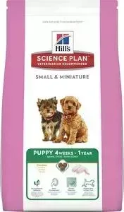 Сухой корм Hill&amp;#039;s Hill&s Science Plan Small Miniature Puppy with Chicken с курицей для щенков декоративных пород 1,5кг (2817)