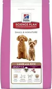 Сухой корм Hill&amp;#039;s Hill&s Science Plan Small Miniature Lamb Rice с ягненком и рисом для собак декоративных пород 1,5кг (10513)