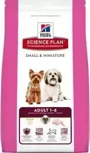 Сухой корм Hill&amp;#039;s Hill&s Science Plan Small Miniature Adult with Chicken с курицей для собак декоративных пород 1,5кг (2821)