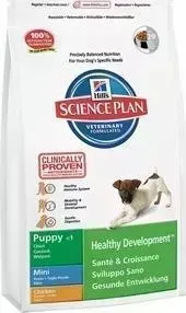 Сухой корм Hill&amp;#039;s Hill&s Science Plan Puppy Healthy Development Puppy Mini with Chicken с курицей для щенков мелких пород 3кг (8918)