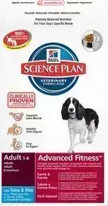 Сухой корм Hill&amp;#039;s Hill&s Science Plan Advanced Fitness Adult Medium with Tuna Rice с тунцом и рисом для собак средних пород 12кг (9269)