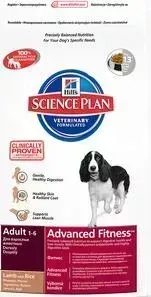 Сухой корм Hill&amp;#039;s Hill&s Science Plan Advanced Fitness Adult Medium with Lamb Rice с ягненком и рисом для собак средних пород 7,5кг (4459)