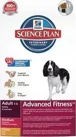 Сухой корм Hill&amp;#039;s Hill&s Science Plan Advanced Fitness Adult Medium with Chicken с курицей для собак средних пород 12кг (3276)