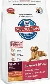 Сухой корм Hill&amp;#039;s Hill&s Science Plan Advanced Fitness Adult Large Breed with Chicken с курицей для собак крупных пород 3кг (8344)