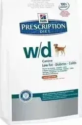 Сухой корм Hill&amp;#039;s Hill&s Prescription Diet w/d Canine Low Fat диета при лечении сахарного диабета, запоров, колитов для собак 12кг (6662)