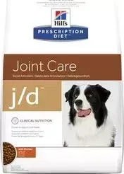 Сухой корм Hill&amp;#039;s Hill&s Prescription Diet j/d Joint Care with Chicken с курицей диета при лечении заболеваний суставов для собак 2кг (4516)