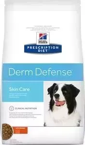 Сухой корм Hill&amp;#039;s Hill&s Prescription Diet Derm Defense Skin Care with Chicken с курицей диета для защиты кожи для собак 2кг (10562)