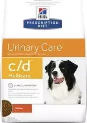 Сухой корм Hill&amp;#039;s Hill&s Prescription Diet c/d Urinary Care Milticare with Chicken с курицей диета при профилактике МКБ для собак 12кг (9176)