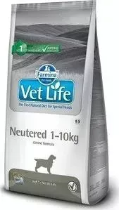 Сухой корм Farmina Vet Life Neutered Canine диета при профилактике МКБ для стерилизованных собак весом до 10 кг 2кг (22455)