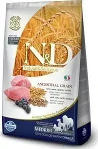 Сухой корм Farmina ND Adult Dog Medium LG Lamb Blueberry низкозерновой с ягненком и черникой для собак всех пород 2,5кг (21502)