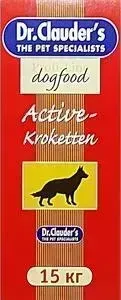 Сухой корм Dr.Clauder&amp;#039;s Dr.Clauder&s Active-Kroketten с мясом для собак всех пород 15кг