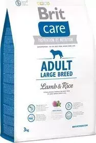 Сухой корм Brit Care Adult Large Breed Lamb Rice гипоаллергенный с ягненком и рисом для взрослых собак крупных пород 3кг (132713)