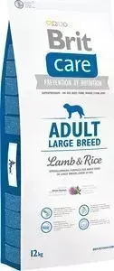 Сухой корм Brit Care Adult Large Breed Lamb Rice гипоаллергенный с ягненком и рисом для взрослых собак крупных пород 12кг (132712)