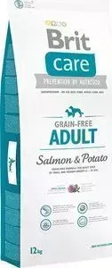 Сухой корм Brit Care Adult All Breed Grain-free Salmon Potato беззерновой с лососем и картофелем для взрослых собак всех пород 12кг (132724): характер
