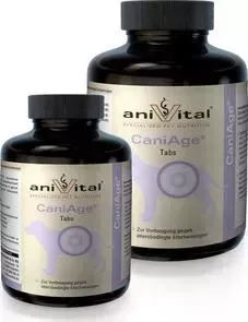 Пищевая добавка Anivital CaniAge Tabs для профилактики возрастных изменений для собак 120таб/280г (523815)