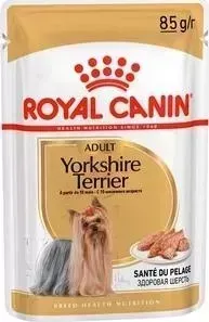 Паучи Royal Canin Adult Yorkshire Terrier паштет для собак от 10 месяцев породы Йоркширский терьер 85г (140012)