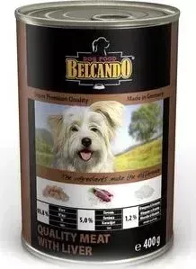 Консервы Belcando Quality Meat Liver отборное мясо с печенью для собак 400г (512525)