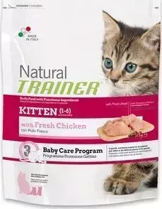 Сухой корм Trainer Natural Kitten для котят от 1 до 6 месяцев 1,5кг