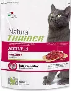 Сухой корм Trainer Natural Adult Beef с говядиной для кошек 1,5кг