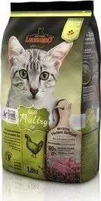 Сухой корм Leonardo Adult Poultry Grain Free беззерновой с птицей для кошек с чувствительным пищеварением 1,8кг (758615)