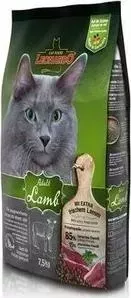 Сухой корм Leonardo Adult Lamb с ягнёнком для кошек с пищевой аллергией или проблемами ЖКТ 7,5кг (758225/755315)