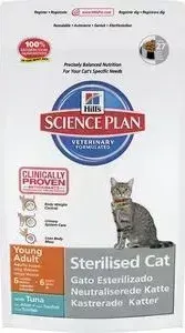 Сухой корм Hill&amp;#039;s Hill&s Science Plan Sterilised Cat Young Adult with Tuna с тунцом для стерилизованных кошек от 6 мес до 6 лет 1,5кг (9352)
