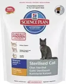 Сухой корм Hill&amp;#039;s Hill&s Science Plan Sterilised Cat Mature Adult 7+ with Chicken с курицей для стерилизованных пожилых кошек 1,5кг (9353)