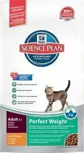 Сухой корм Hill&amp;#039;s Hill&s Science Plan Perfect Weight Adult with Chiken с курицей идеальный вес для кошек 1,5кг (3673)
