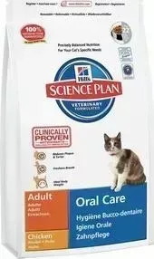 Сухой корм Hill&amp;#039;s Hill&s Science Plan Oral Care Adult with Chicken с курицей уход за полостью рта для кошек 1,5кг (7522)