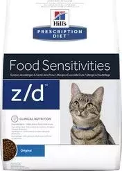 Сухой корм Hill&amp;#039;s Hill&s Prescription Diet z/d Food Sensitivities Original диета при лечении пищевых аллергий для кошек 2кг (4565)