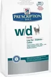 Сухой корм Hill&amp;#039;s Hill&s Prescription Diet w/d Feline Low Fat Diabetes Colitis диета при лечении сахарного диабета и колитов для кошек 1,5кг (9191): характер