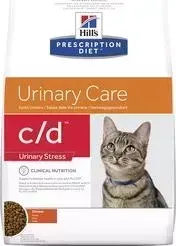 Сухой корм Hill&amp;#039;s Hill&s Prescription Diet c/d Urinary Care Urinary Stress with Chicken с курицей диета при цистите для кошек 1,5кг (2842)