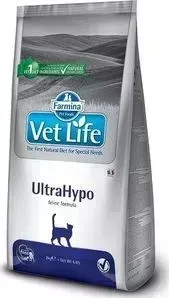 Сухой корм Farmina Vet Life UltraHypo Feline диета при пищевой аллергии для кошек 2кг (22523)