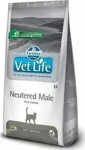Сухой корм Farmina Vet Life Neutered Male Feline диета для кастрированных котов 2кг (22493)